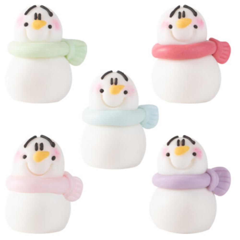 15187 SNEEUWMAN PASTEL 42 STUKKEN = DOOS