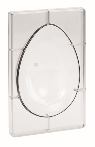 1 HALF EGG MOLD PLAIN POLY 380GR SHELL HT204MM-BASE141MM