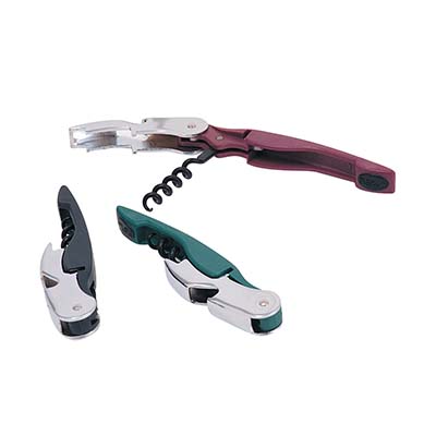 BLACK BASIC SOMMELIER KNIFE DOUBLE TRIGGER