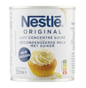 NESTLE GEZOETE GECONDENSEERDE MELK 24 X 305ML (SCHAAL)