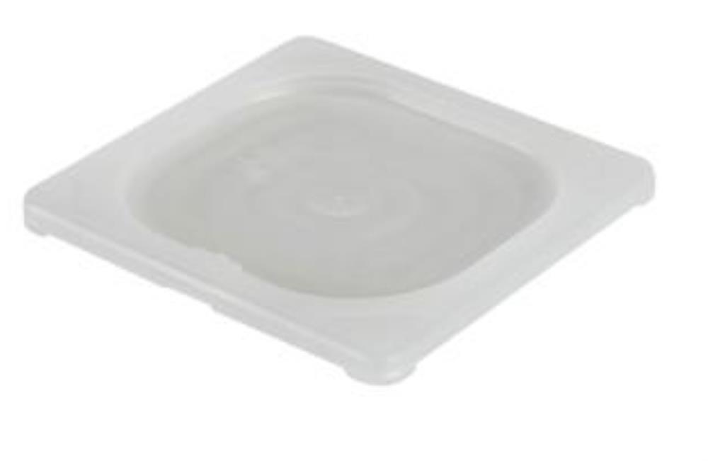 POLYPROPYLEEN GN DEKSEL 1/6 IML HACCP=STUK