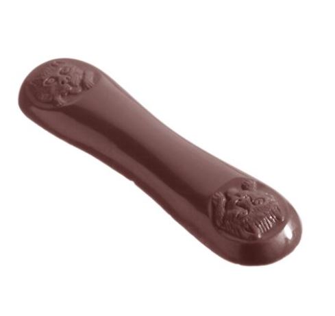 *FDS*MOULE À CHOCOLAT LANGUE DE CHAT CW106213.5X27.5CM 6X3 6GR