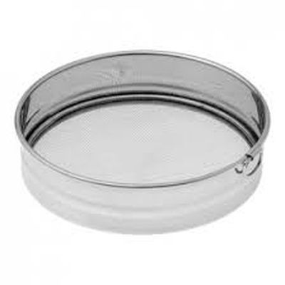 TAMIS CORPS EN INOX 40CM  CHAPELURE