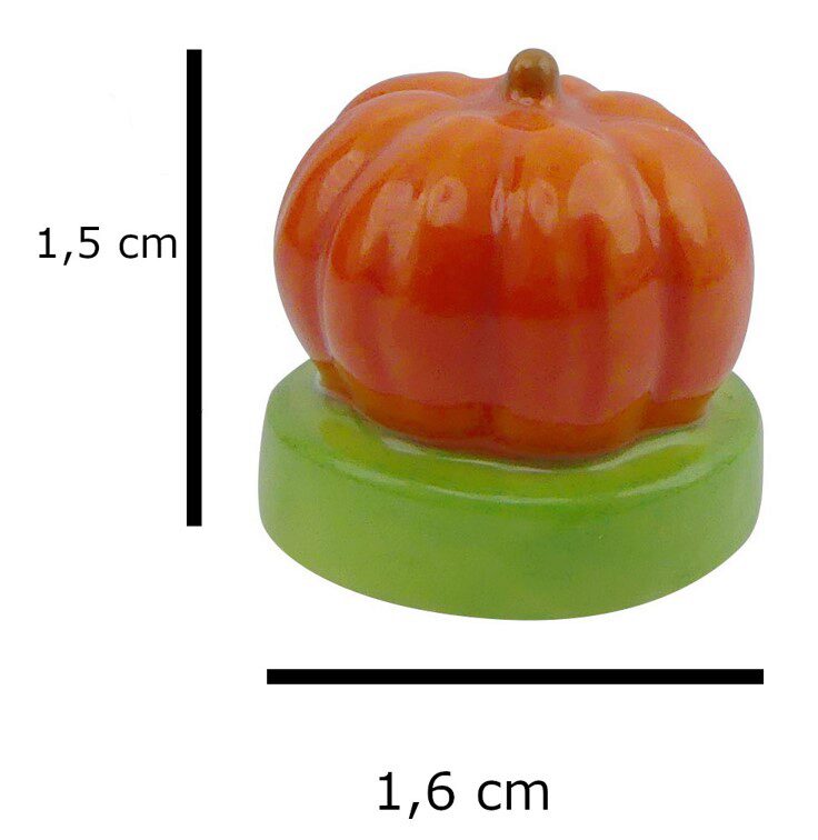 SANTONS  HALLOWEEN CITROUILLE SANS COURONNE  100 PCES