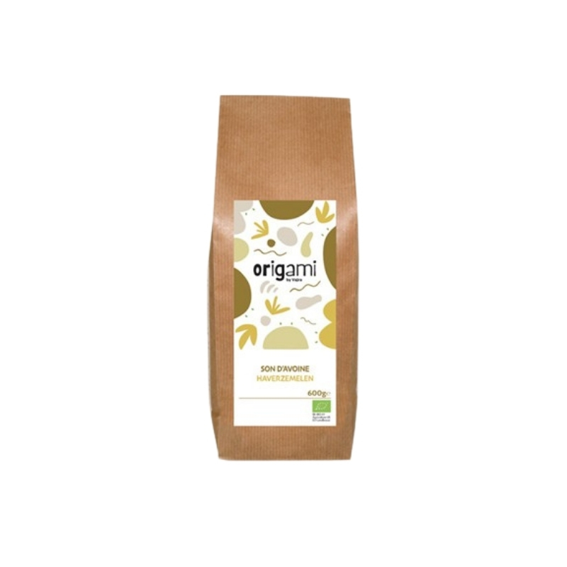 ORIGAMI ORGANIC OAT BRAN 600GR