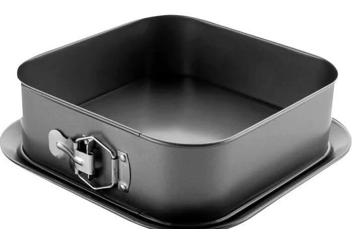 IBILI SQUARE HINGE MOLD 17X17XH8CM NON-STICK STEEL.