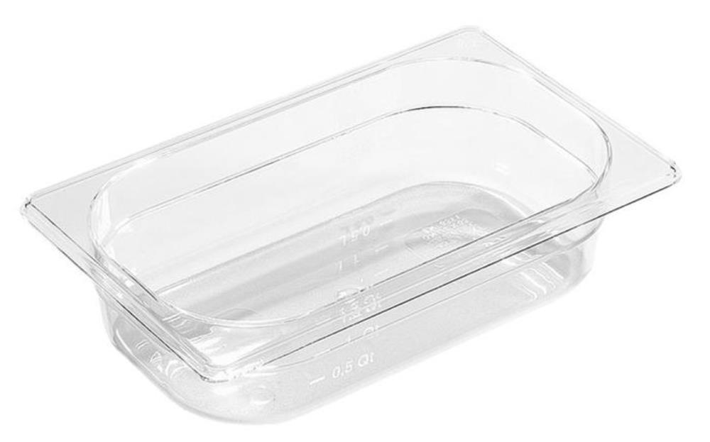 PREMIUM LINE BAC GN1/4-H10CM-2.4L  POLYCARBONATE-40+110°