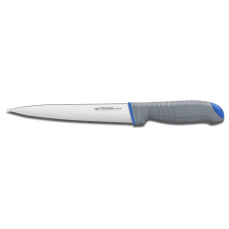 FISCHER BLOEDINGSMES 17CM BI-MATERIAAL HANDVAT BLAUW 78020-17GB