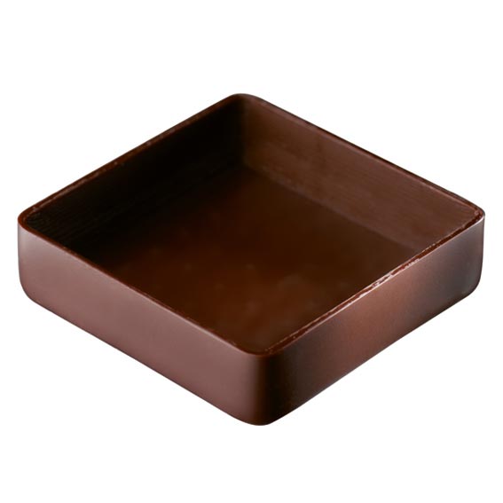 008990 PCB COQUES CARRÉES CN 3X3 CM H. 0,8 CM 350PCES ***S/CD***