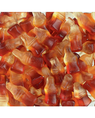HARIBO CANDIES SMALL BOTTLES HAPPY COLA 1KG