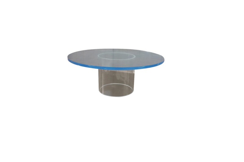 PLEXIGLAS PIE TRAY D20 HT 7 CM