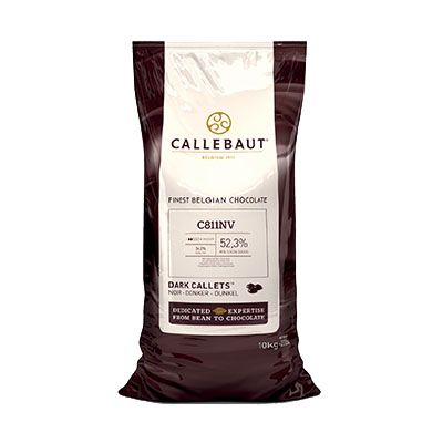 CALLEBAUT C811NV-01B FONDANT 53,1% EN CALLET 10KG