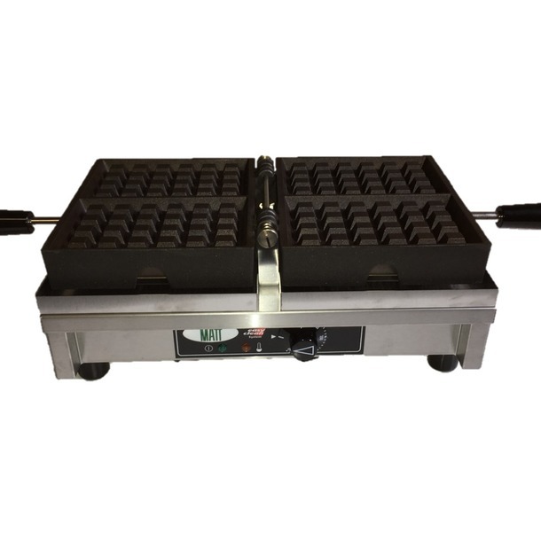 WAFELIJZER MATT 4X6 BXL SIMPLE 180° 1800W