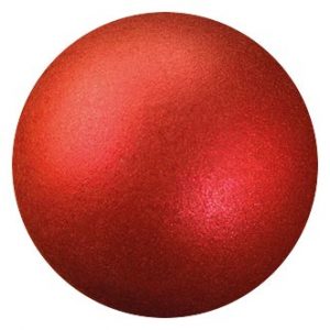 065285 PCB RODE DRAAK-GECOATE CB-BALLEN Ø 2,6 CM 63 STUKS ***S/CD***