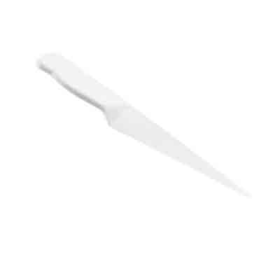 COUTEAU MASSEPAIN 25CM EN PLASTIQUE BLANC 28CM