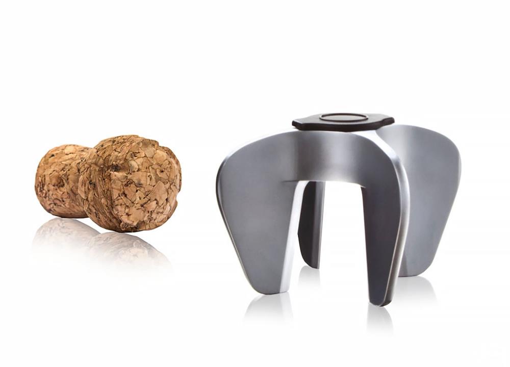 VACU VIN GRIFFE CHAMPAGNE METAL