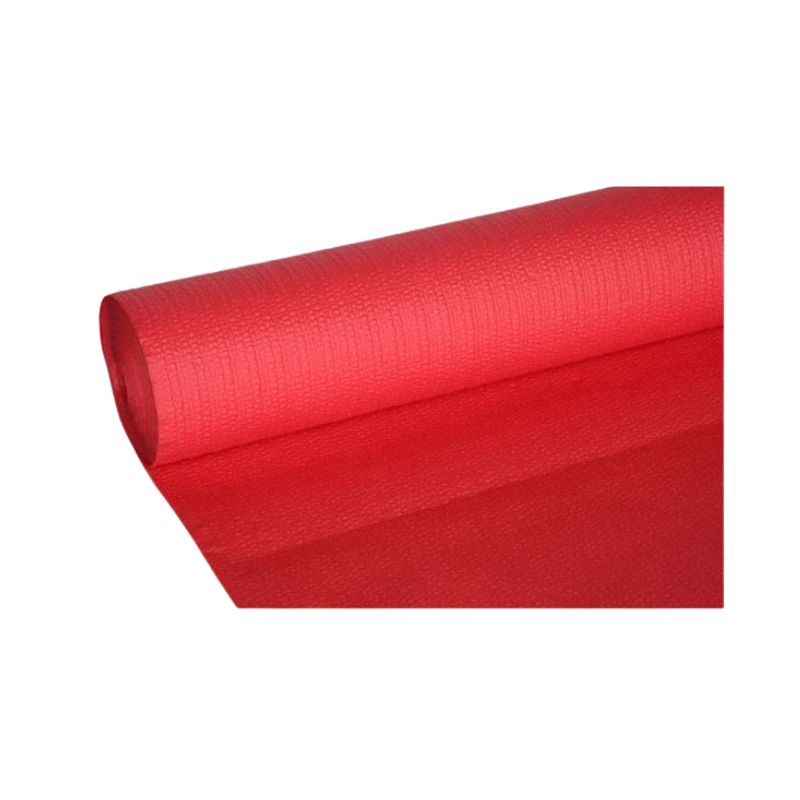 GEGAUFREERD TAFELLAKEN ROOD 1,18X20M=ROL