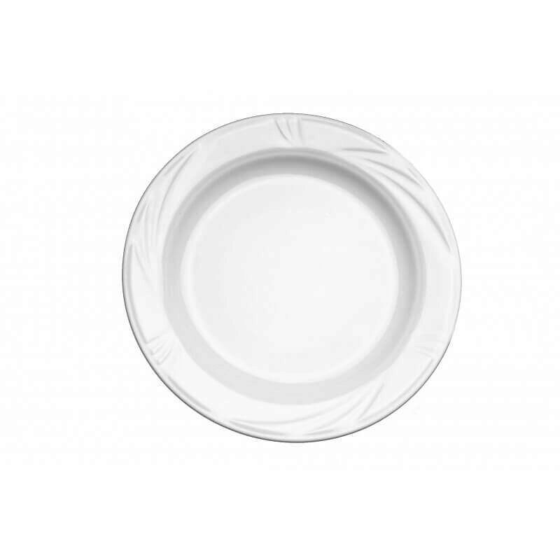 ARCADIA DINNER PLATE 27 CM WHITE PORCELAIN - 007612
