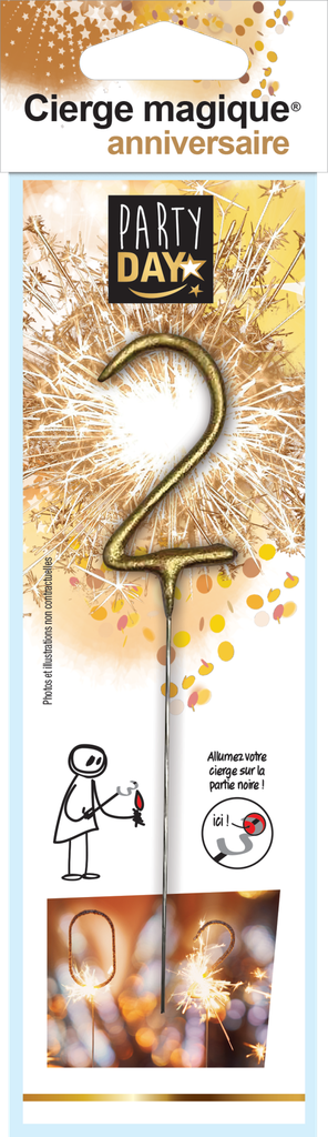 Gold Sparkler Number 2