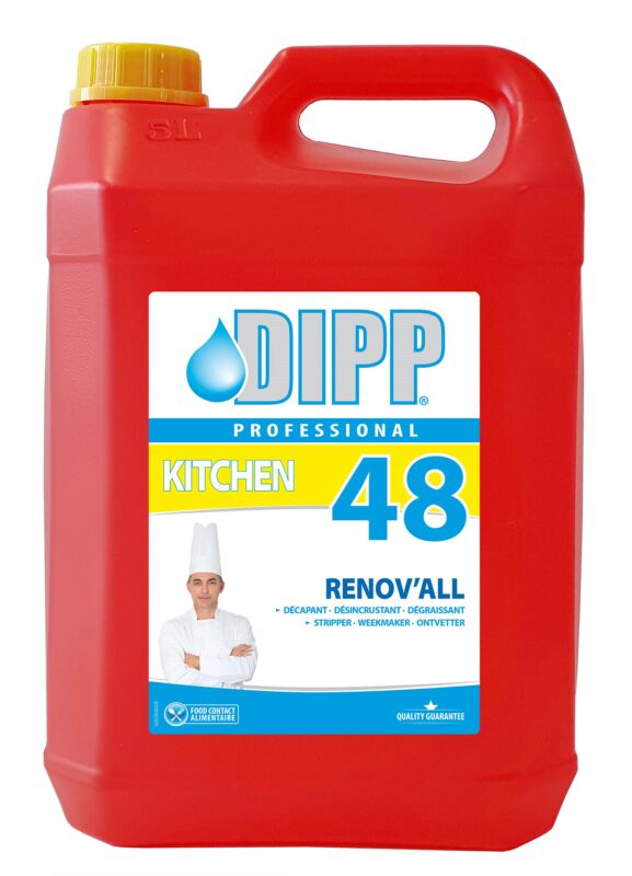 DIPP 48 RENOV ALL DECAPANT DEGRAISSANT 2X 5L ***VENDU UNIQUEMENT PAR CARTON***