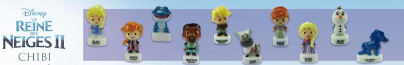 SANTON "FROZEN 2 CHIBI" + KRONEN 100 STUKS