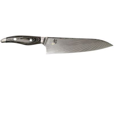 KAI COUTEAU SHUN NAGARE CHEF 20CM DAMASSE - NDC-0706
