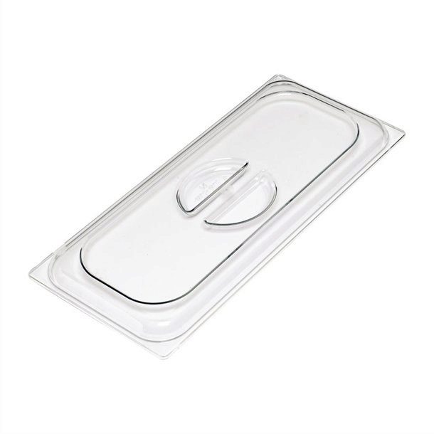 COUVERCLE POLYCARBONATE POUR BAC A GLACE 5L 360 X 165 MM