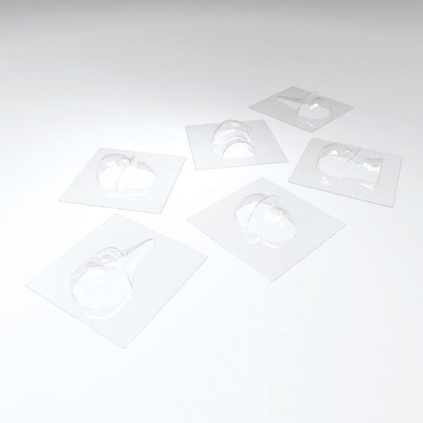 025194 PCB MOLDS DWARF HATS FOR 6 PIECES 3DESIGNS 12PCES ***S/CD***