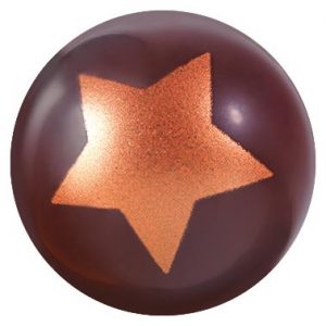 060479 PCB BALLEN CN STERREN 3 ONTWERPEN Ø 3 CM 88 STUKS ***S/CD***