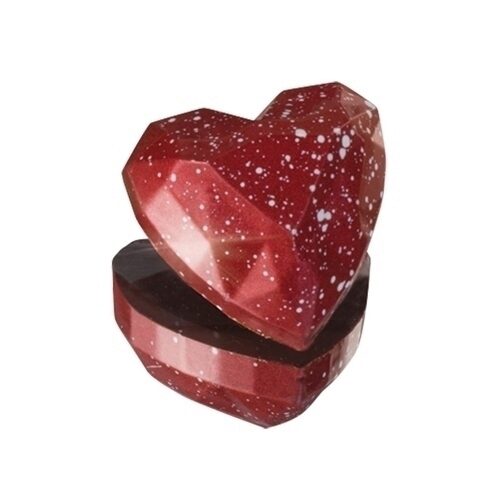 MOULE PRALINES POLYCARB COEUR DIAMOND