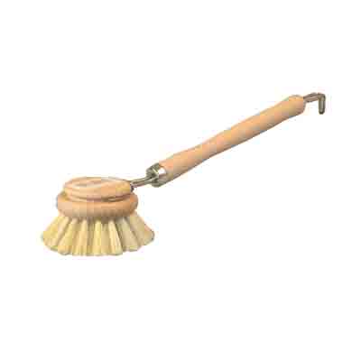 WOODEN HANDHELD DISH BRUSH