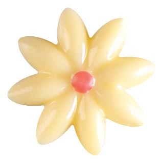 050263 PCB PÂQUERETTES CB COEUR ROSE Ø 2,5 CM 117PCES ***S/CD***