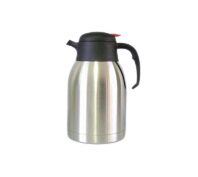 THERMOS PICHET EN INOX INCASSABLE 2.0L A/BOUCHON VERSEUR A/CLIQUET - SILVER LINE PRO