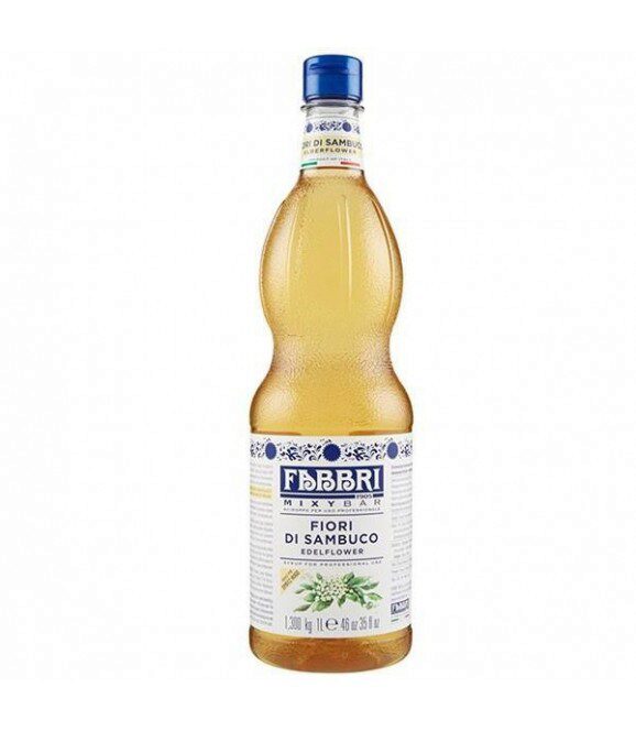 FABBRI MIXYBAR EDELBERRY SYRUP (DI SAMBUCCO) 1 L