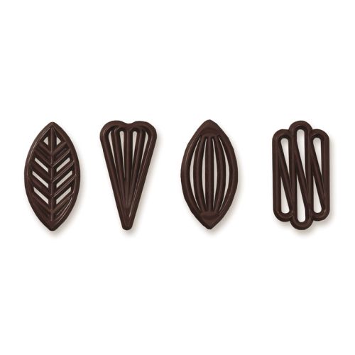 1012215 /71215 GROTE CHOCOLADEDECORATIE 265 STUKS ***OP BESTELLING***
