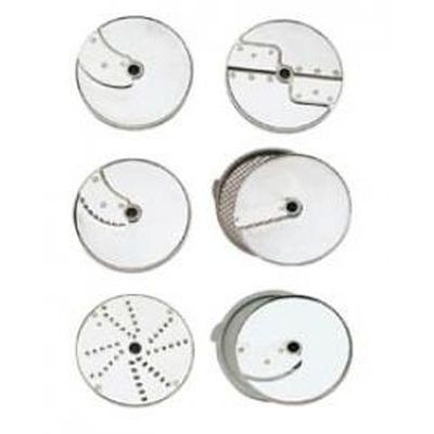 ROBOT COUPE PACK 5 DISCS "GM" RESTAURANT-CATER (E1+E3+R2+J4X4+M10X10+CLEAN+2 SUPPORTS)