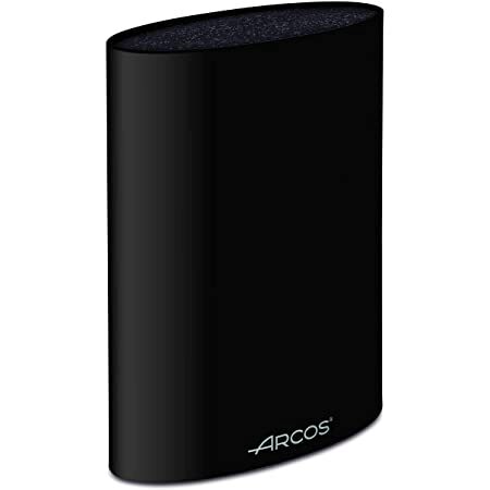 ARCOS TACO BLOCK “SOFT TOUCH” ZWART OVAAL MET VEZELS
