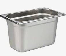 HENDI BASIC STAINLESS STEEL BIN GN 1/4-100 2.7L