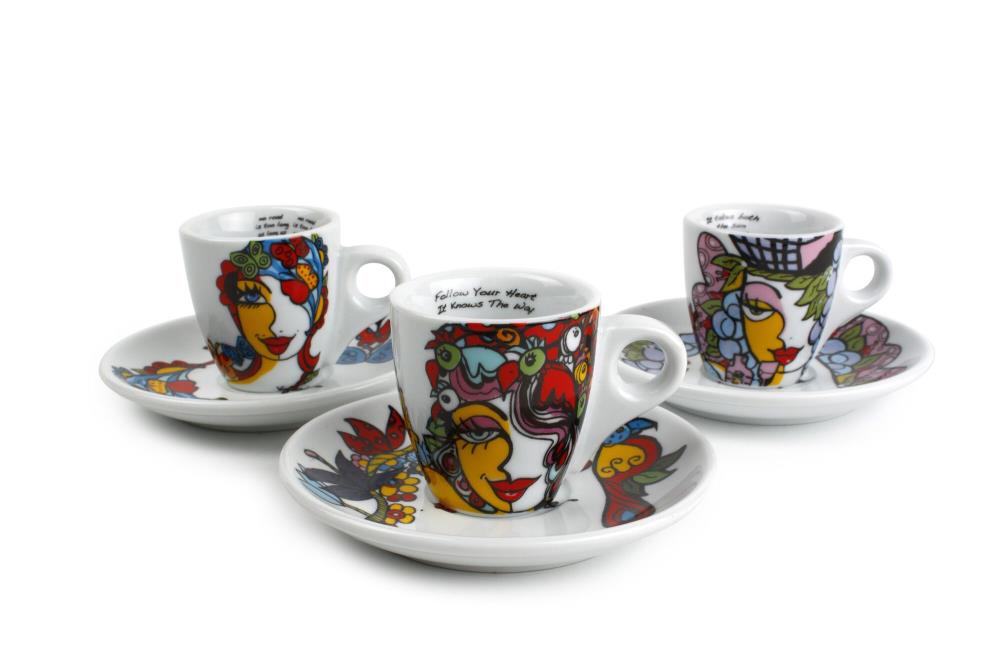 JOSIEN BROEREN SET OF 6 MOKA CUPS 6.5CL