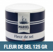 MARSEL FLEUR DE SEL 125GR CERAMIC POT