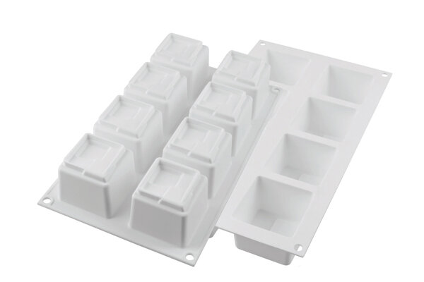 SILIKOMART - MOULE SILICONE - 4 KUADRO 60X60H50MM