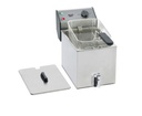 ROLLER GRILL FRITEUSE SIMPLE AVEC ROBINET 8L 230V - FD 80 R