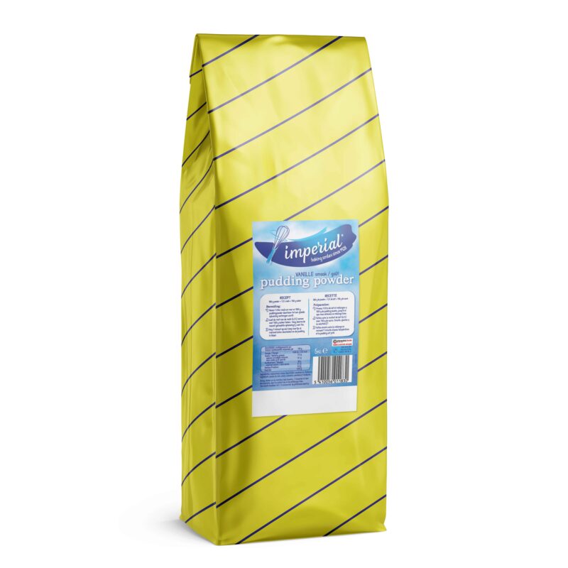 PUDDING VANILLE 5KG SAC JAUNE IMPERIAL