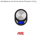 ADE BALANCE 110GR-0.01GR BALANCE POCHE TE1700MENAGERE** RECUPEL + BEBAT INCLUS