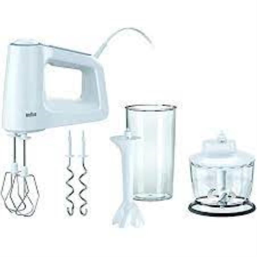 BRAUN BATTEUR MULTIMIX 3 - VITESSE VARIABLE - 500WHM3137WH *USAGE MENAGER*