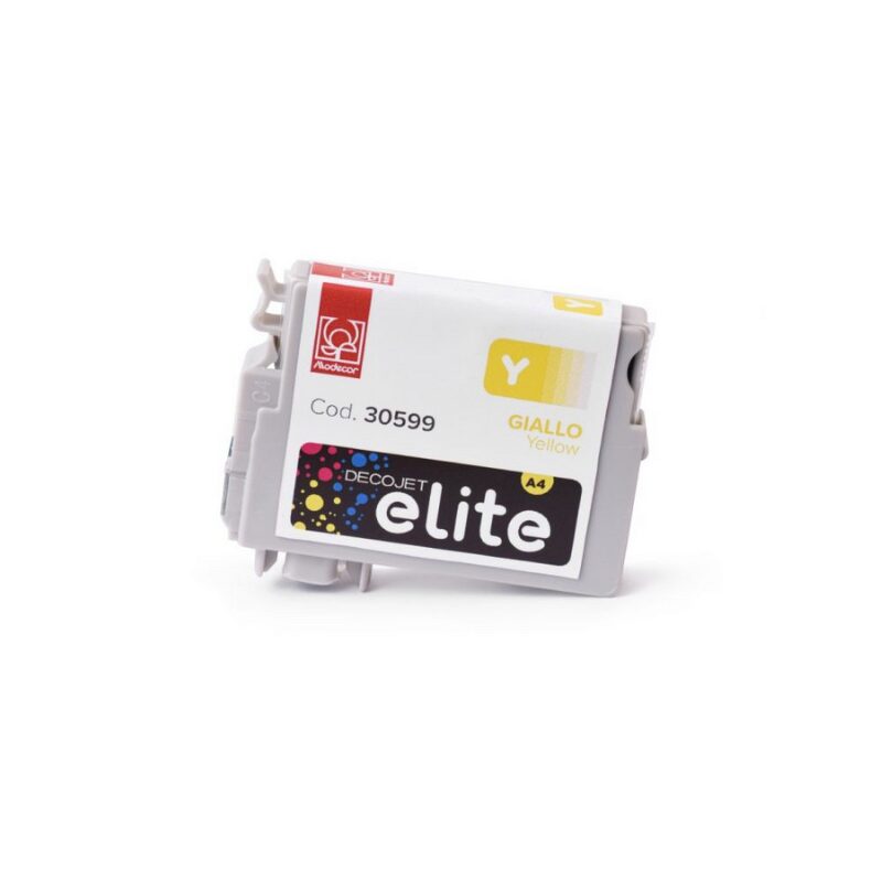 1030599 DECOJET ELITE A4 & AMBRA S JET 2.0 YELLOW PRINTER CARTRIDGE