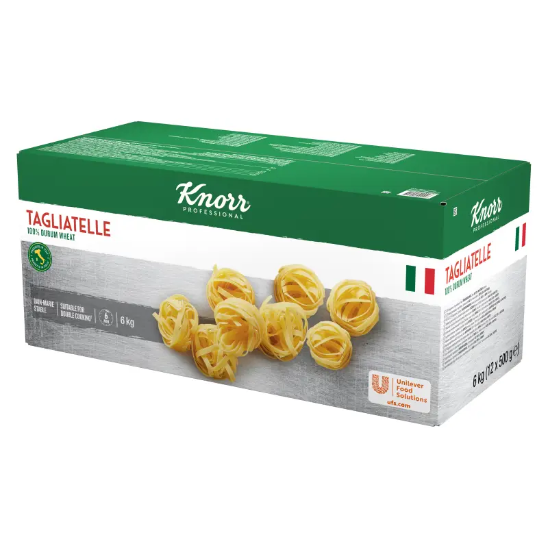 KNORR TAGLIATELLE PASTA “VEGAN” 3KG