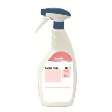 SUMA D7 REINIGING EN ONDERHOUD VOOR INOX 6 X 750 ML = SPRAY