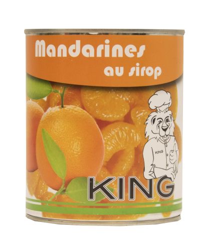 MANDARINE AU SIROP 1KG
