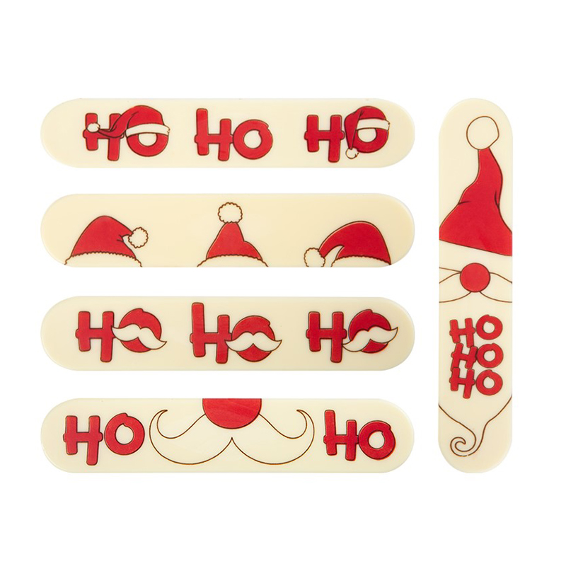 *FF* 2014726 ECLAIR HO HO HO KERST 15X3CM 35PCES ***S/CDE***